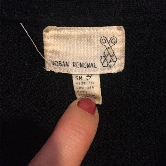 Urban outfitters Urban Renewal black cardigan - Picture 3 of 4